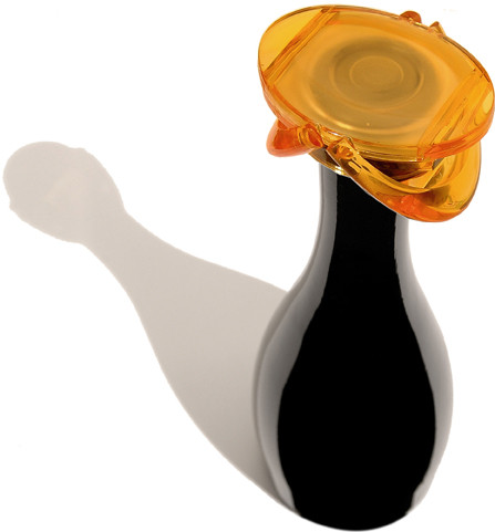 Colibri Sektverschluss, orange-transparent