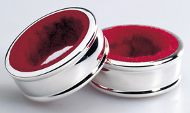 Tropfring, versilbert