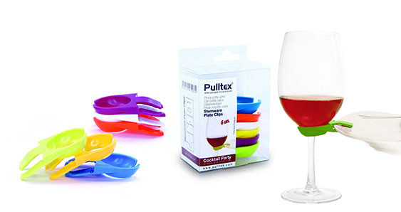 Pulltex Tellerclips, 6. Stk