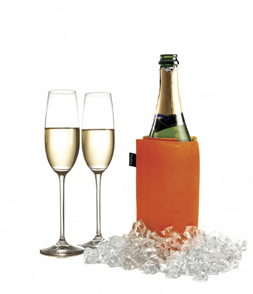 Pulltex Flaschenkühler mit Klettverschluss, orange