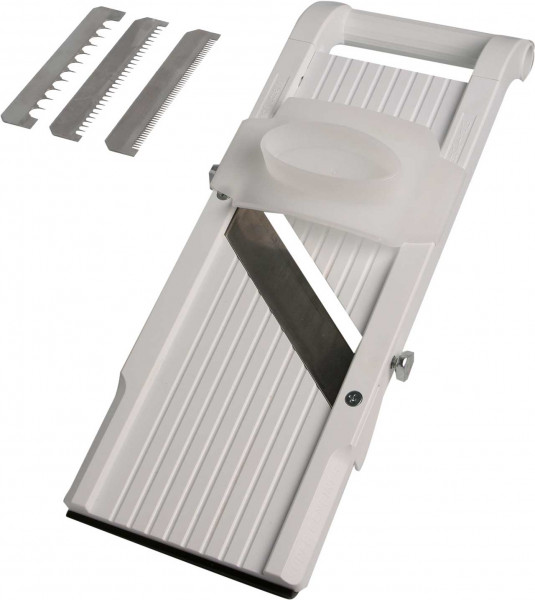 BN-95W Benriner Mandoline / Gemüsehobel 95mm, weiß