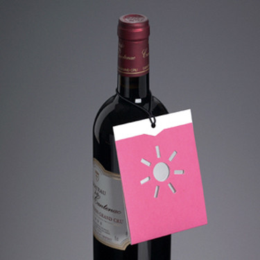 Drop-Card, klein, Sonne, rosa